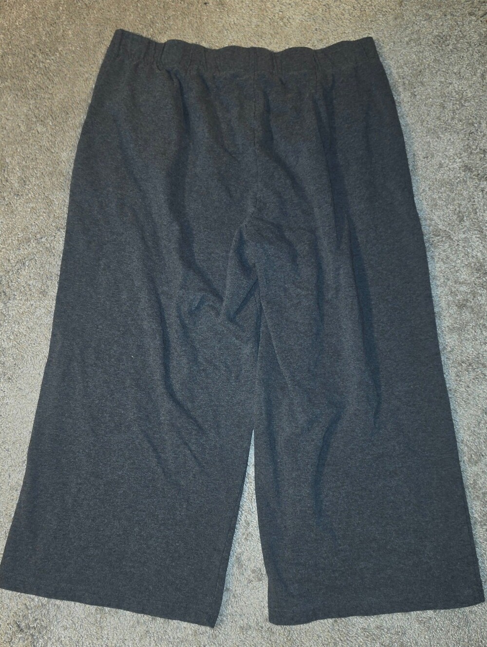 torrid Dark Gray Wide-Leg Lounge Sweatpants